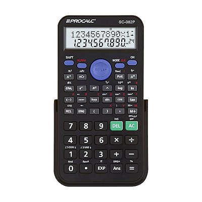 Calculadora Científica 240 Funções Preta Procalc SC82P