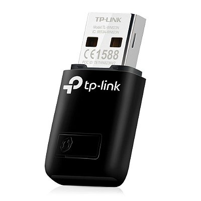 Adaptador USB Wireless N 300Mbps Wi-Fi TP-Link TL-WN823N