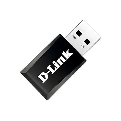 Adaptador USB Wireless AC 1200Mbps Wi-Fi D-Link DWA-182