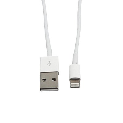 Cabo USB-A x Lightning 1m Branco Husky ARGA004