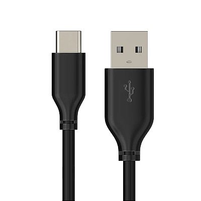 Cabo USB-A x USB-C 3A Fast Charge PVC 2m Cabletime