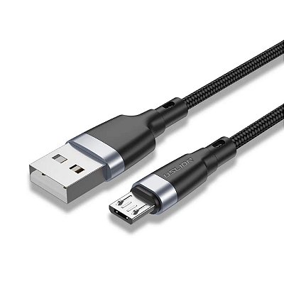 Cabo USB-A x Micro USB 3A Quick Charge Nylon 2m Uslion