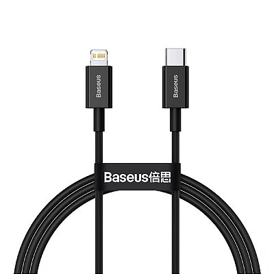 Cabo USB-C x Lightning para iPhone 14 PD 20W 1m Baseus