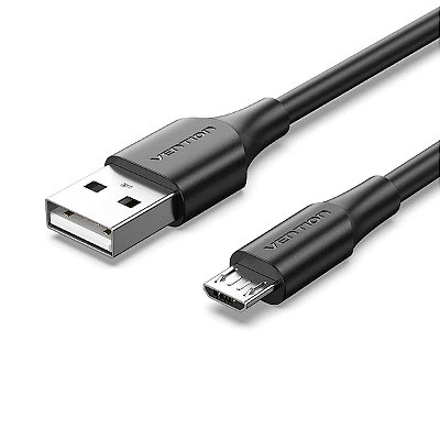 Cabo USB-A x Micro USB 2A Quick Charging PVC 1m Vention