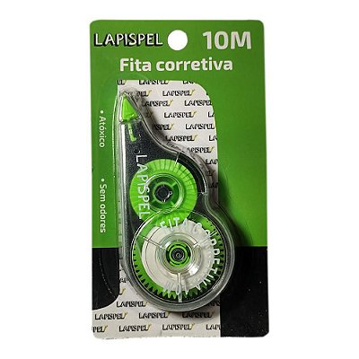 Fita Corretiva 5mm 10 Metros Verde Lapispel 802422