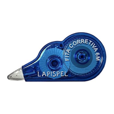 Fita Corretiva 5mm 6 Metros Azul Lapispel 802415