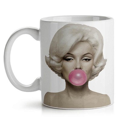 Caneca de Cerâmica 325ml Marilyn Monroe Yaay! CAN129