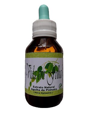 FRASCO DE 150ML DE EXTRATO CONCENTRADO DE AGULHA DE PINHEIRO (Suramin) anticoagulante.