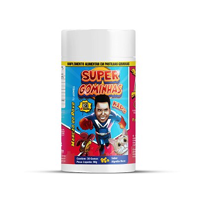 Super Gominhas - Gomas Veganas de Cálcio e Vitamina D3 + Jogo da Memória