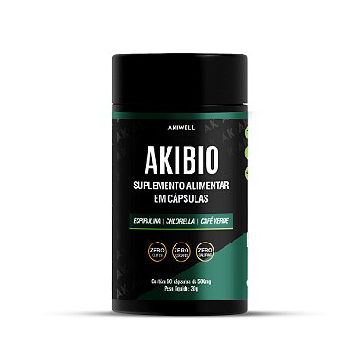 Akibio  - Desincha o Corpo e Antioxidante