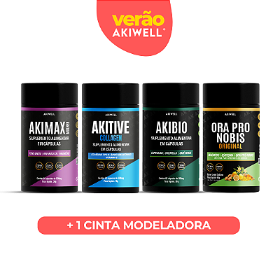 Kit Verão Basic Mulher + Brinde Cinta Modelora