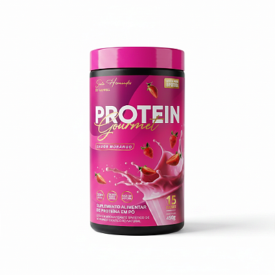 Protein Gourmet Sabor Morango 450g - Sonia Hernandes
