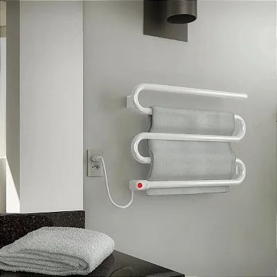 Toalheiro Elétrico Soluzione Branco 127V