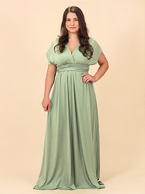 Vestido Multiformas Verde Menta