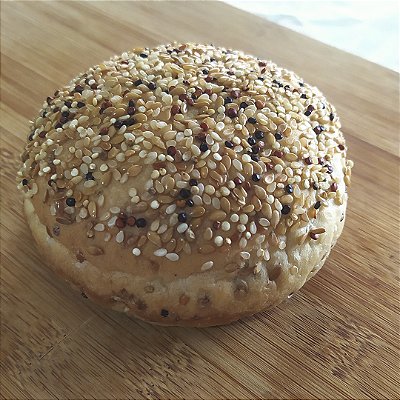 Pão de Hambúrguer Multi-grãos vegano