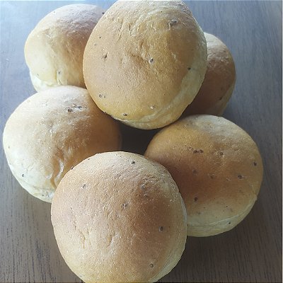 Mini pão de hambúrguer Vegano