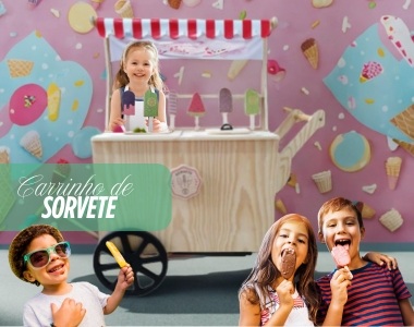 Carrinho de Sorvete Fashion Toys