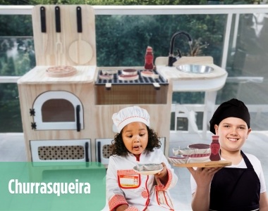 Churrasqueira e Forno de Pizza Fashion Toys