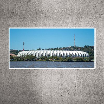 Imagem impressa - Panorâmica Guaíba - Estádio Beira-Rio - 90cmx58cm. BRI10