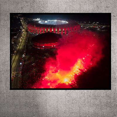 Quadro do Estádio Beira-Rio - Aérea - Ruas de Fogo 2023