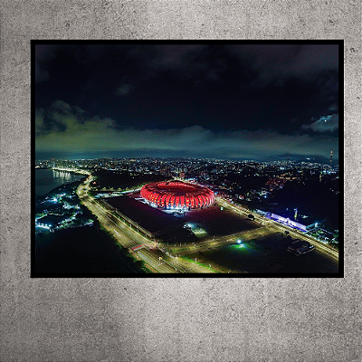 Quadro - Estádio Beira-Rio - MADRUGADA - 60X40CM