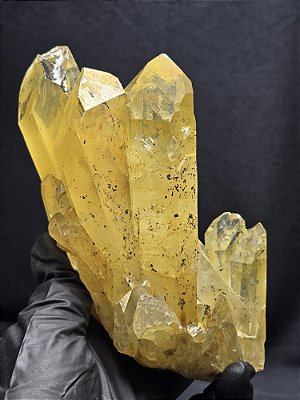 Aglomerado de Quartzo Tangerina Gêmeos Tântricos Ísis Elo do Tempo Futuro Calice - Cod. PTN 534