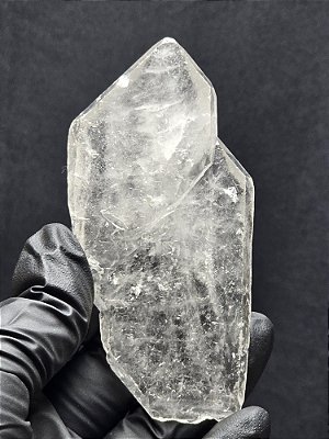 Biterminado de Quartzo Tabular Ísis Portal Entalhado - Cod. PTN 537