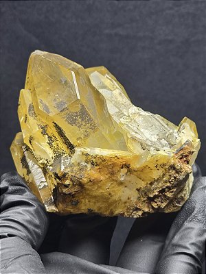 Drusa de Quartzo Tangerina Portal Elo do Tempo Passado e Futuro Canalizador  - Cod. DRU 439