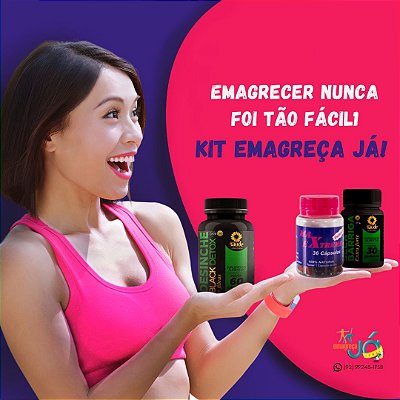 KIT EMAGRECAJA  COMPLETÃO