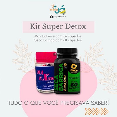 KIT MAX EXTREME COM DETOX