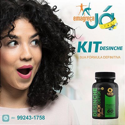 DESINCHAR BLACK  CAPSULAS FIBRAS