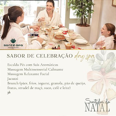 Sabor de Celebração - Day Spa Familia