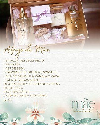 Afago de Mãe - Box Presente