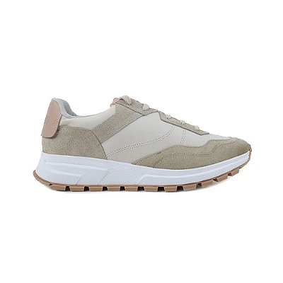 Tênis Feminino Santa Lolla Camurça Alvejado - 043C