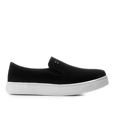 Tênis Feminino Santa Lolla Mule Suede Preto - 01AC