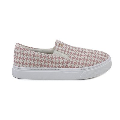 Tênis Feminino Slip On Santa Lolla Pied Poule Candy - 01AC11