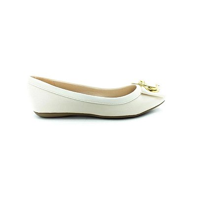 Sapato Feminino Sua Cia Branco Perola - 8304