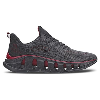 Tênis Masculino Olympikus Diffuse Preto Cinza - 4379