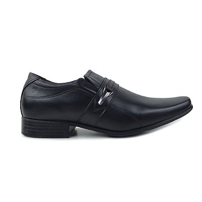 Sapato Social  Masculino Pegada Stretch Preto 1246