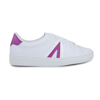 Tênis Feminino Vizzano Branco Fucsia - 1214.1032