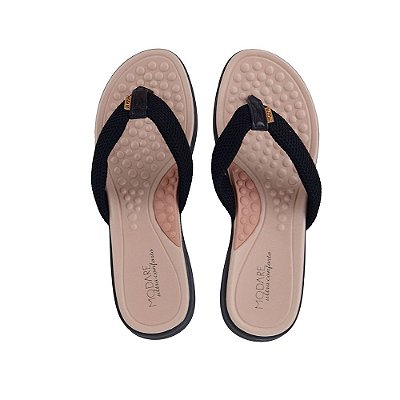 Chinelo Feminino Modare Preto - 7174