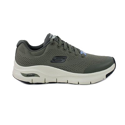 Tênis Masculino Skechers Arch Fit Verde Oliva - 232040