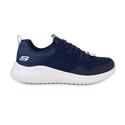 Tênis Feminino Skechers Ultra Flex 2.0 Azul Marinho - 1490