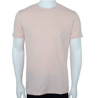 Camiseta Masculina Lado Avesso MC Slim Fit Soft Rose - LH114