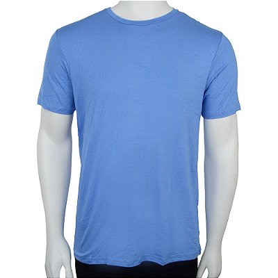Camiseta Masculina Fico Viscose Azul Water - 00866