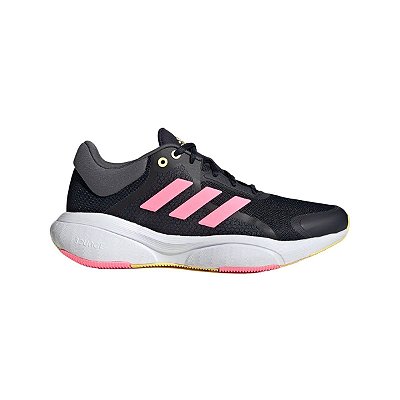Tênis Feminino Adidas Response Preto Rosa - GX2007