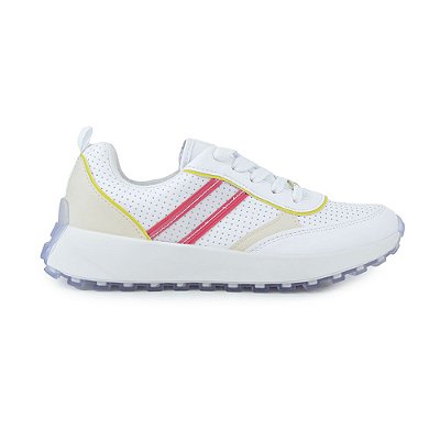 Tênis Feminino Vizzano Branco Gloss - 1402