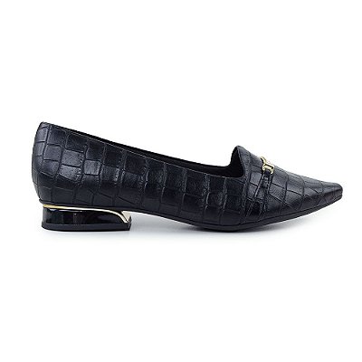 Sapato Feminino Piccadilly Silvia Preto - 2790