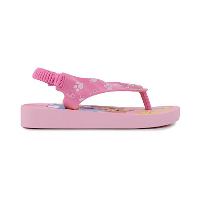 Chinelo Infantil Feminino Ipanema Patrulha Canina Rosa -2612