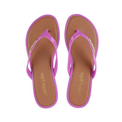 Chinelo Feminino Petite Jolie J-Lastic Rosa Fucsia - PJ6530